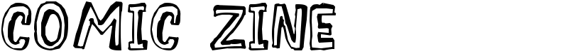 Comic Zine Font