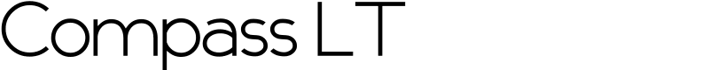 Compass LT Font