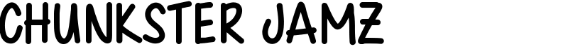 Chunkster Jamz Font