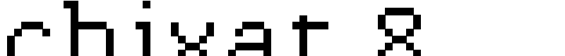 chixat 8 Font