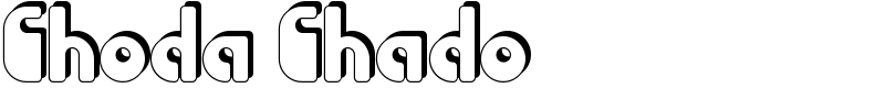 Choda Chado Font