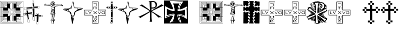 Christian Crosses II Font