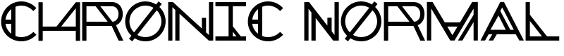 Chronic Normal Font