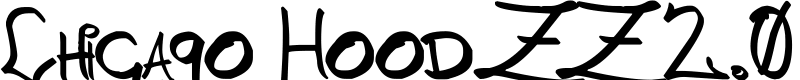 Chicago HoodZZ 2.0 Font