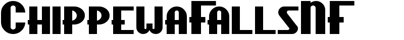 ChippewaFallsNF Font