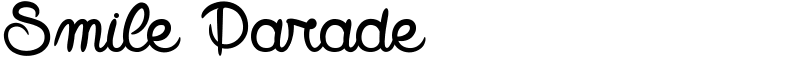 Smile Parade Font