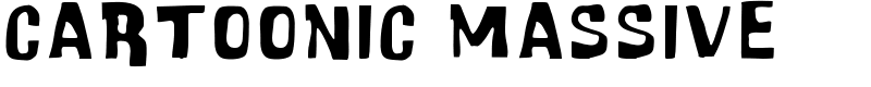 Cartoonic Massive Font