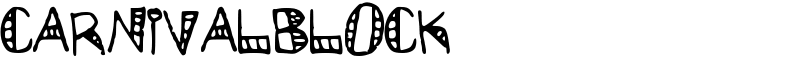 CarnivalBlock Font