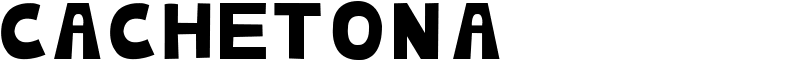 cachetona Font