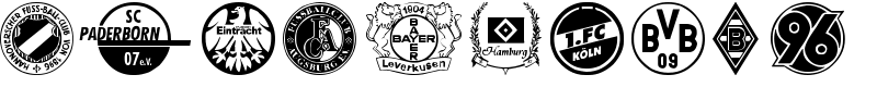 Bundesliga Font