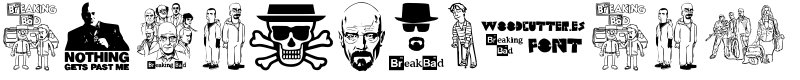 BREAKING BAD Font