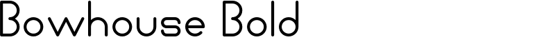 Bowhouse Bold Font