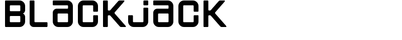 Blackjack Font