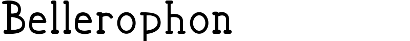 Bellerophon Font