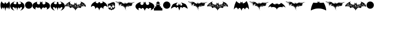 Batman Evolution Logo Font Font