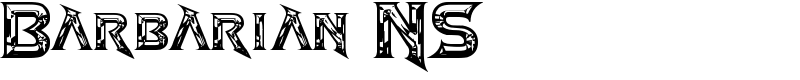 Barbarian NS Font