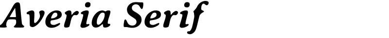 Averia Serif Font