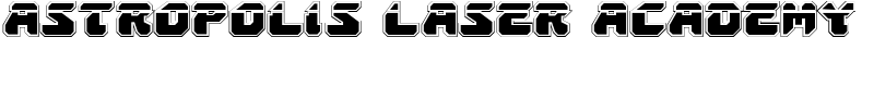 Astropolis Laser Academy Font