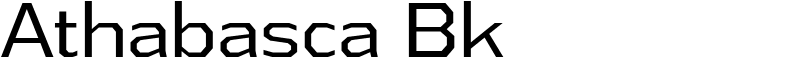 Athabasca Bk Font