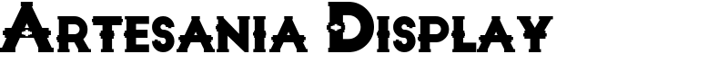 Artesania Display Font