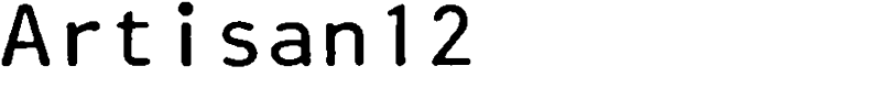 Artisan12 Font