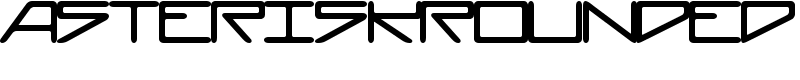 AsteriskRounded Font