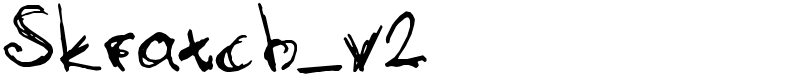 Skratch_v2 Font