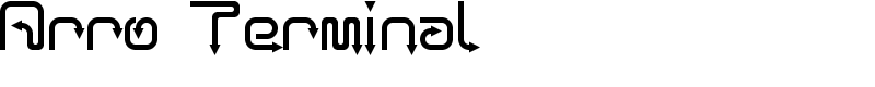 Arro Terminal Font