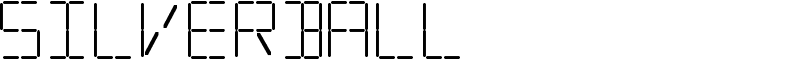 Silverball Font