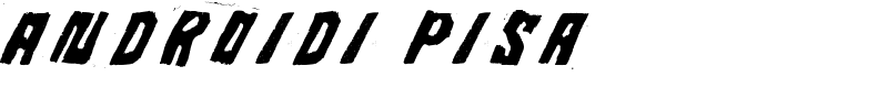 Androidi Pisa Font