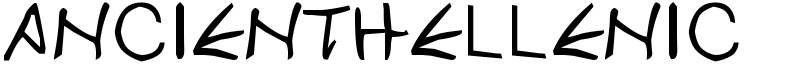 ancientHellenic Font