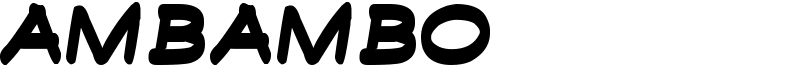 Ambambo Font