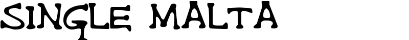 Single Malta Font