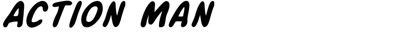 Action Man Font