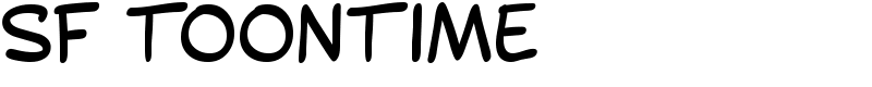 SF Toontime Font