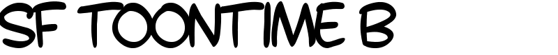 SF Toontime B Font