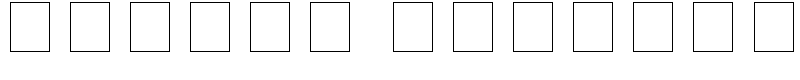 Taprom regular Font