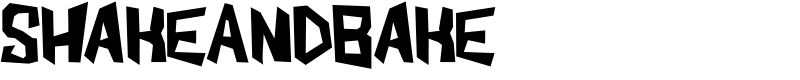 ShakeAndBake Font