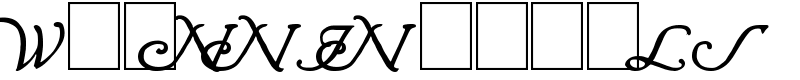 Wrenn Initials Font