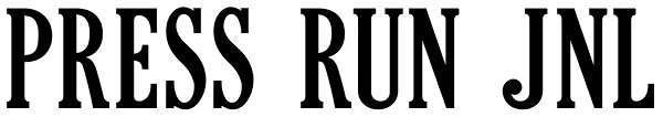 Press Run JNL Font