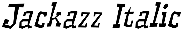 Jackazz Italic Font