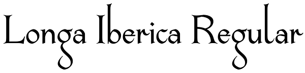 Longa Iberica Regular Font