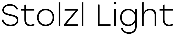 Stolzl Light Font