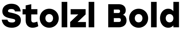 Stolzl Bold Font