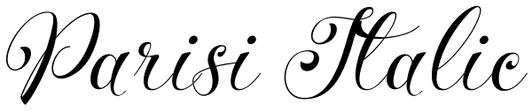 Parisi Italic Font