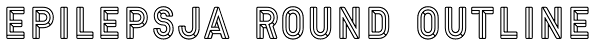 Epilepsja Round Outline Font