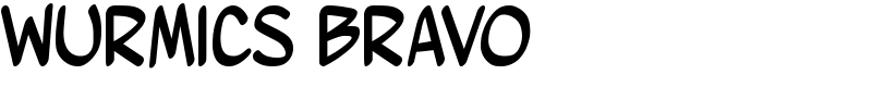 Wurmics Bravo Font