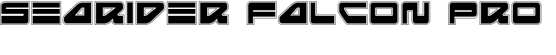 Searider Falcon Pro Font