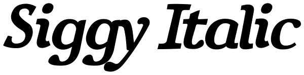 Siggy Italic Font