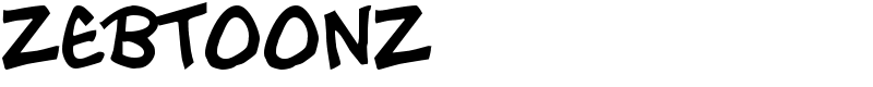 Zebtoonz Font